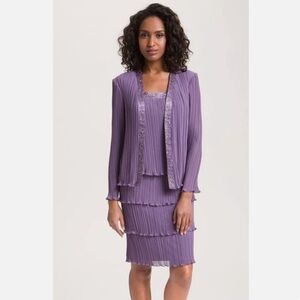 Patra Womens Dress Size 8 Purple